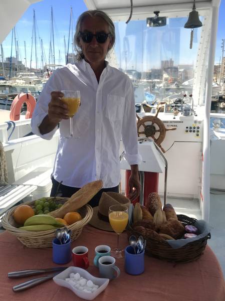 Les petits déjeuners en bateau à Marseille